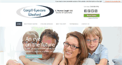 Desktop Screenshot of cargilleyecare.com